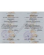 High School Diploma - Ukraine (before 2000)