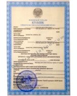 Divorce Certificate - Kazakhstan